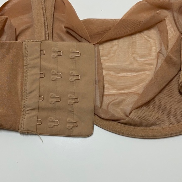 SKIMS NO SHOW Unlined Balconette Bra 42DD Ohcre - Picture 8 of 12